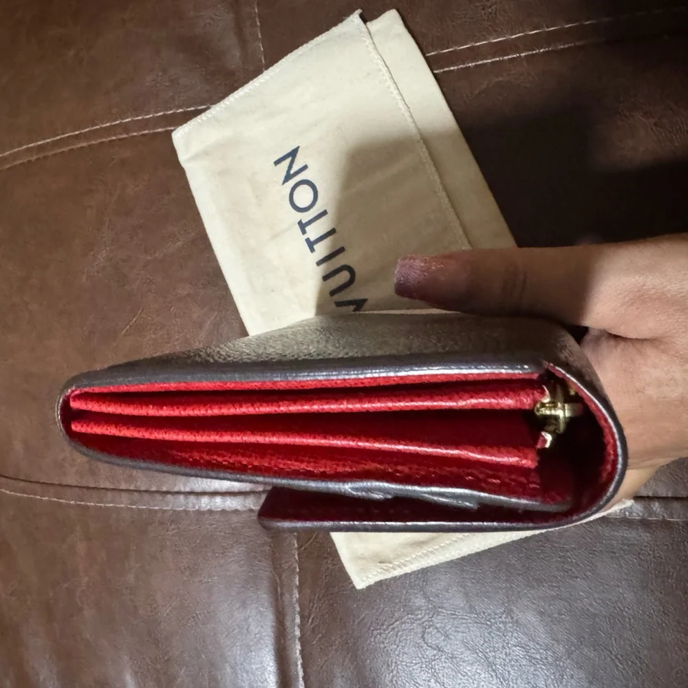 Louis Vuitton Limited Edition Monogram Groom Sarah wallet